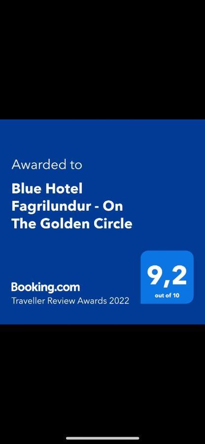 Blue Hotel Fagrilundur - On The Golden Circle Reykholt  Exterior photo